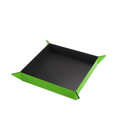 Gamegenic: Magnetic Dice Tray Square Black/Green