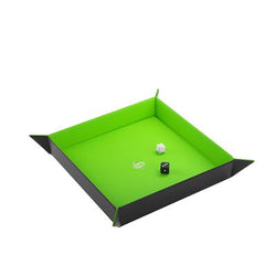 Gamegenic: Magnetic Dice Tray Square Black/Green