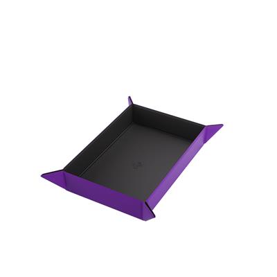 Gamegenic: Magnetic Dice Tray Rectangular Black/Purple