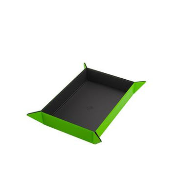 Gamegenic: Magnetic Dice Tray Rectangular Black/Green