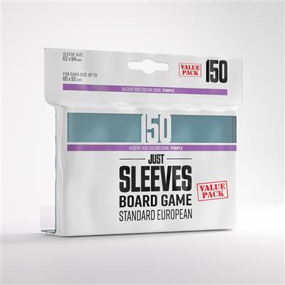 Gamegenic: Just Sleeves - Standard European Value Pack (150)