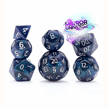 Double Dice - Mirror Universe 7ct Resin Dice