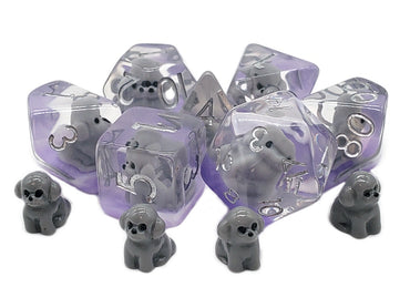 Animal Kingdom - Puppy Dog (Grey) 7pc RPG Set