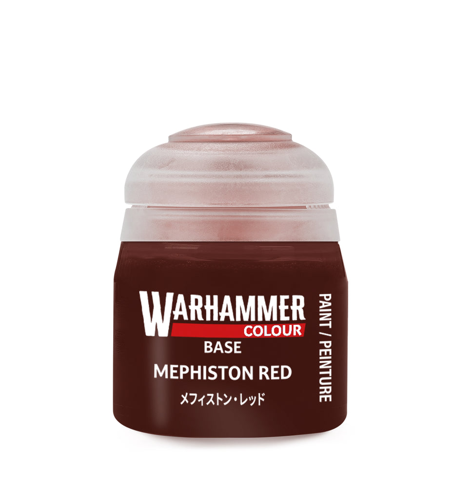 Warhammer Colour Base Paint - Mephiston Red 21-03