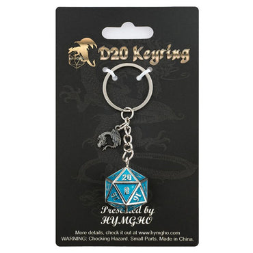 Keychain: d20 Draconis: Glow in the Dark