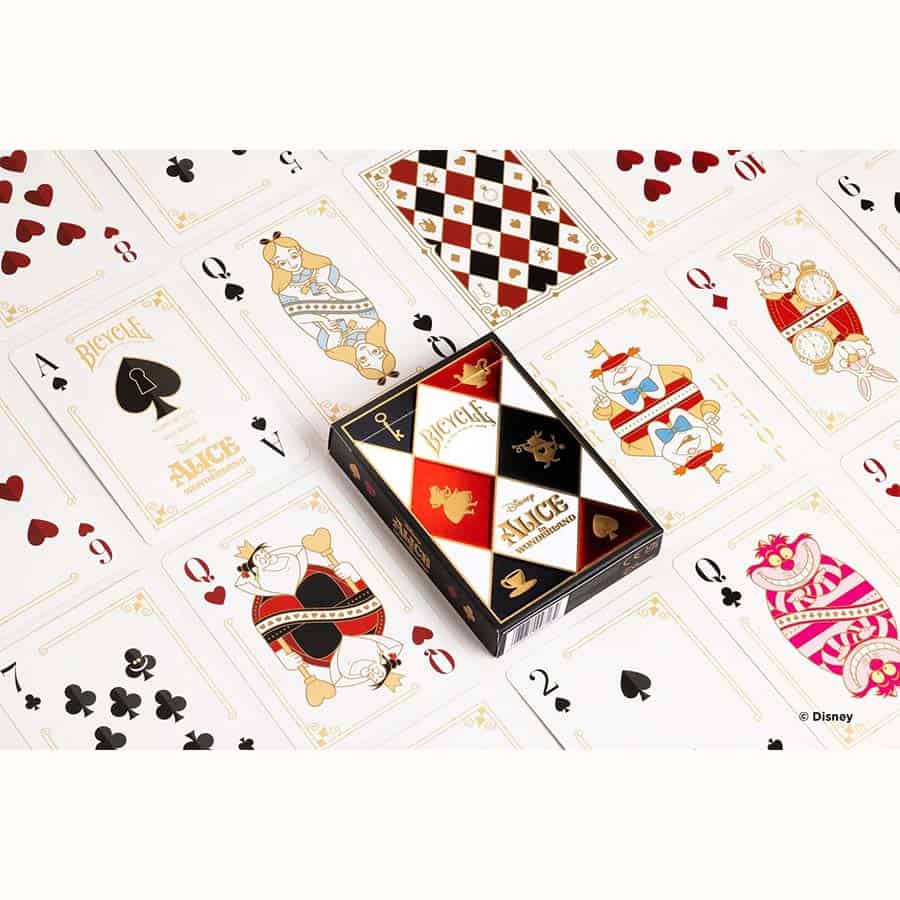 Bicycle Alice in Wonderland Playing Cards