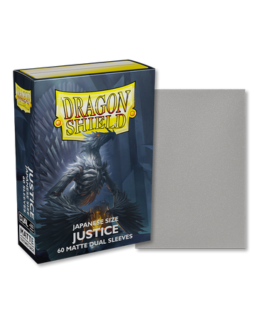 Dragon Shields: Dual Matte Justice 60ct Yu-Gi-Oh Size AT-15161