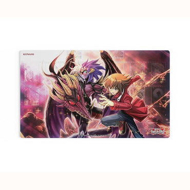 Yugioh Game Mat: Jaden and Yubel