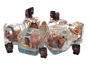 Animal Kingdom - Lion 7pc RPG Set