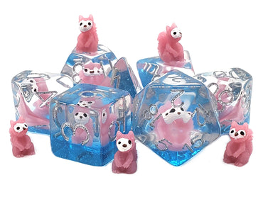 Animal Kingdom - Squirrel (Pink) 7pc RPG Set