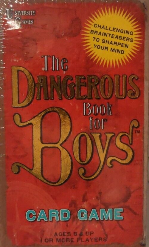 *USED* The Dangerous Book for Boys Card Game