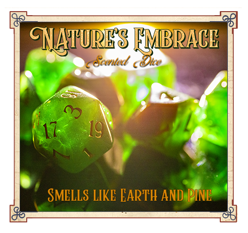 Nature's Embrace Scented Dice - Baron Smelly Bones