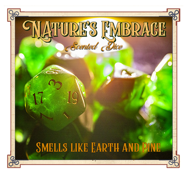 Nature's Embrace Scented Dice - Baron Smelly Bones