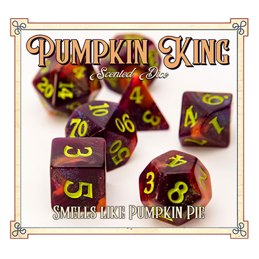 Pumpkin King Scented Dice - Baron Smelly Bones