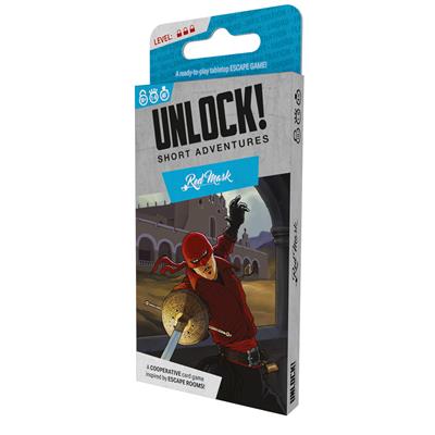 Unlock! Short - Red Mask