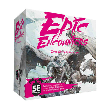 D&D (5E) Compatible: Epic Encounters: Cave of the Manticore (Dungeons & Dragons)