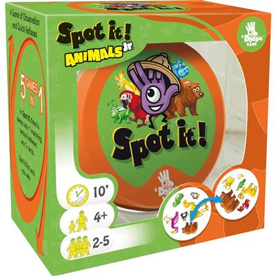 Spot It! Jr. Animals (Eco Sleeve)