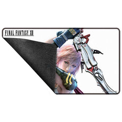 Playmat: Final Fantasy Black-Stitched Lightning Playmat