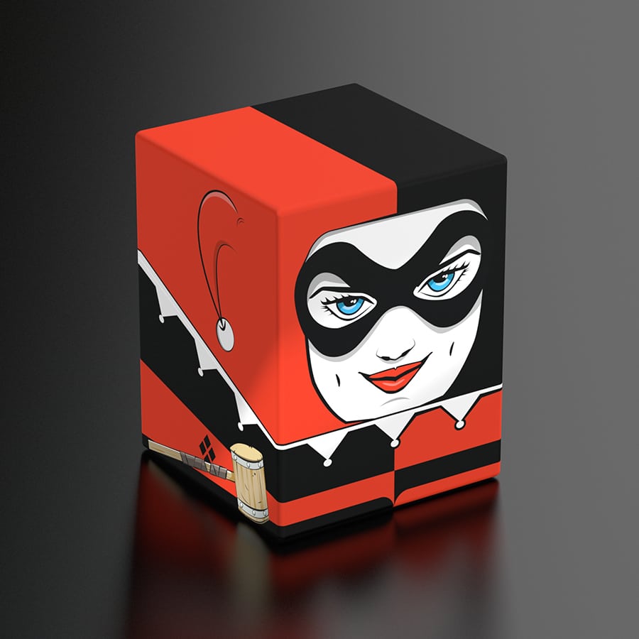Squaroes Deck Box 100+ Boulder - DC Batman Harley Quinn