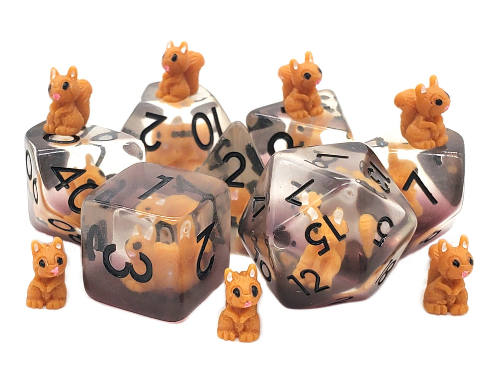 Animal Kingdom - Squirrel (Brown) 7pc RPG Set