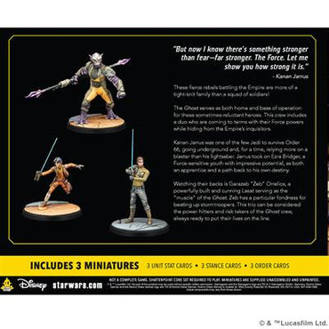 Star Wars: Shatterpoint - Stronger Than Fear: Kanan Jarrus Squad Pack