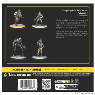 Star Wars: Shatterpoint - All the Way: Cassioan Andor Squad Pack