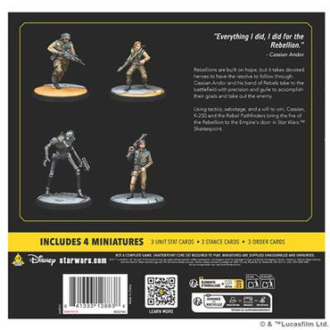 Star Wars: Shatterpoint - All the Way: Cassian Andor Squad Pack