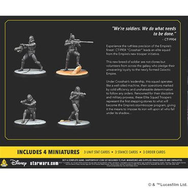 Star Wars: Shatterpoint - Good Soldiers Follow Orders: Crosshair Squad Pack