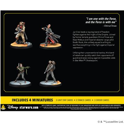 Star Wars: Shatterpoint - This is Rogue One: Jynn Erso Squad Pack