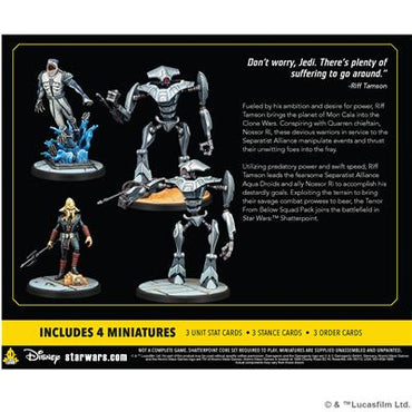 Star Wars: Shatterpoint - Terror From Below: Riff Tamson Squad Pack
