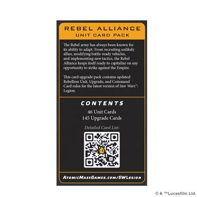 Star Wars: Legion - Rebel Alliance Card Pack