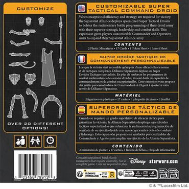 Star Wars: Legion - Customizable Super Tactical Command Droid