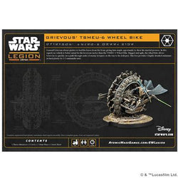 Star Wars: Legion - General Grievous' TSMEU-6 Wheel Bike