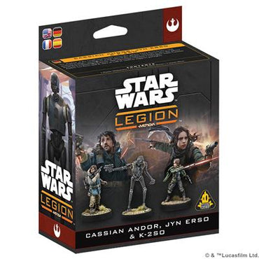 Star Wars: Legion - Cassian Andor, Jyn Erso, & K-2SO
