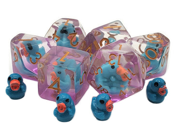 Animal Kingdom - Duck (Teal) 7pc RPG Set