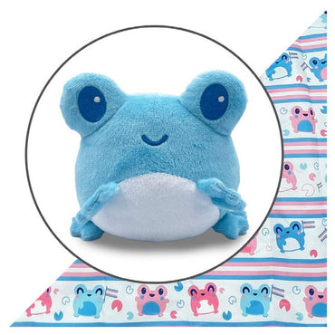 Plushie Tote: Blue Frog