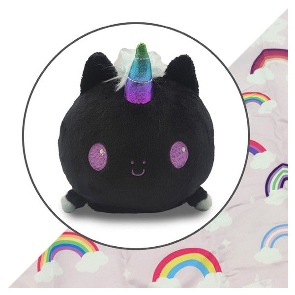 Plushie Tote: Black Unicorn