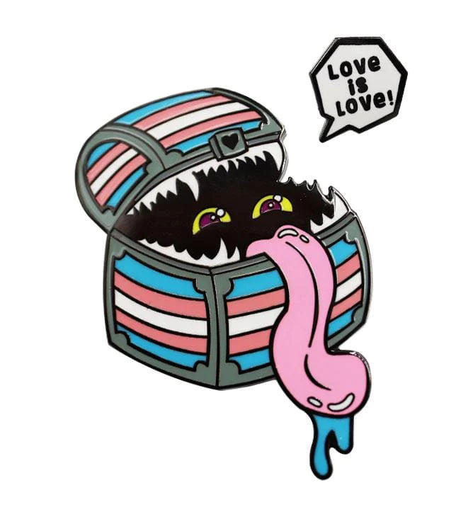 Enamel Mimic Pride Pin - Transgender