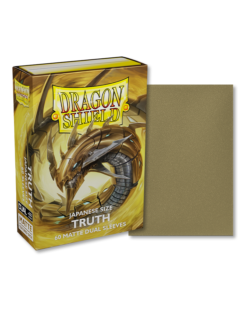 Dragon Shields: Dual Matte Truth 60ct Yu-Gi-Oh Size AT-15160