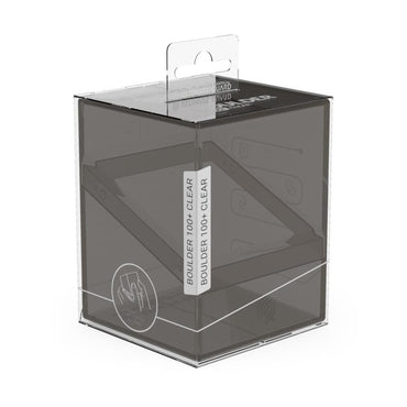 Boulder 100 - Clear Onyx Deck Box: Ultimate Guard