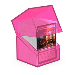 Boulder 100 - Clear Rhodonite Deck Box: Ultimate Guard