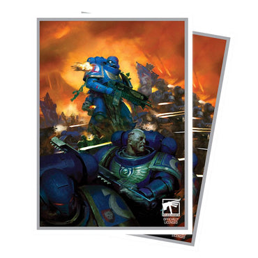 Apex Sleeves: Warhammer 40,000: Space Marines 105ct.