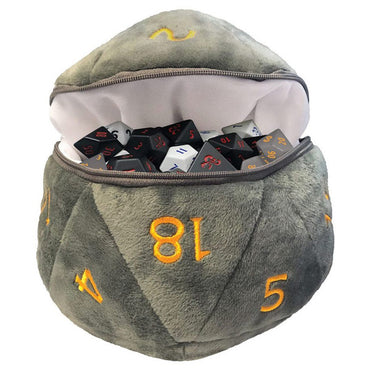 Plush D20 Dice Bag: Realmspace