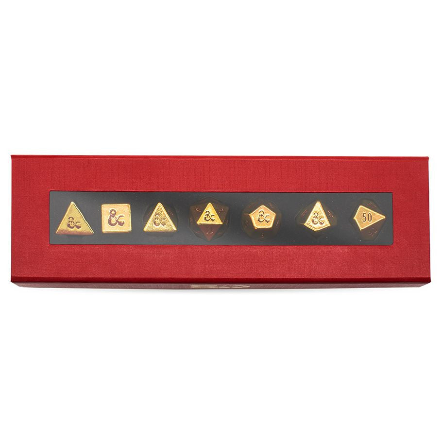 D&D Heavy Metal 50th Anniversary Dice Set (7ct)