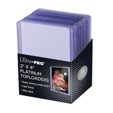 Toploader: 3"x4" Ultra Clear Platinum 35pt (15910)