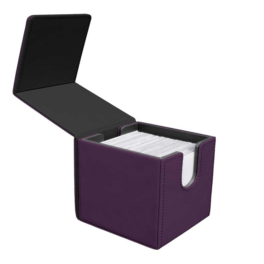 Vivid Alcove Edge Deck Box: Plum
