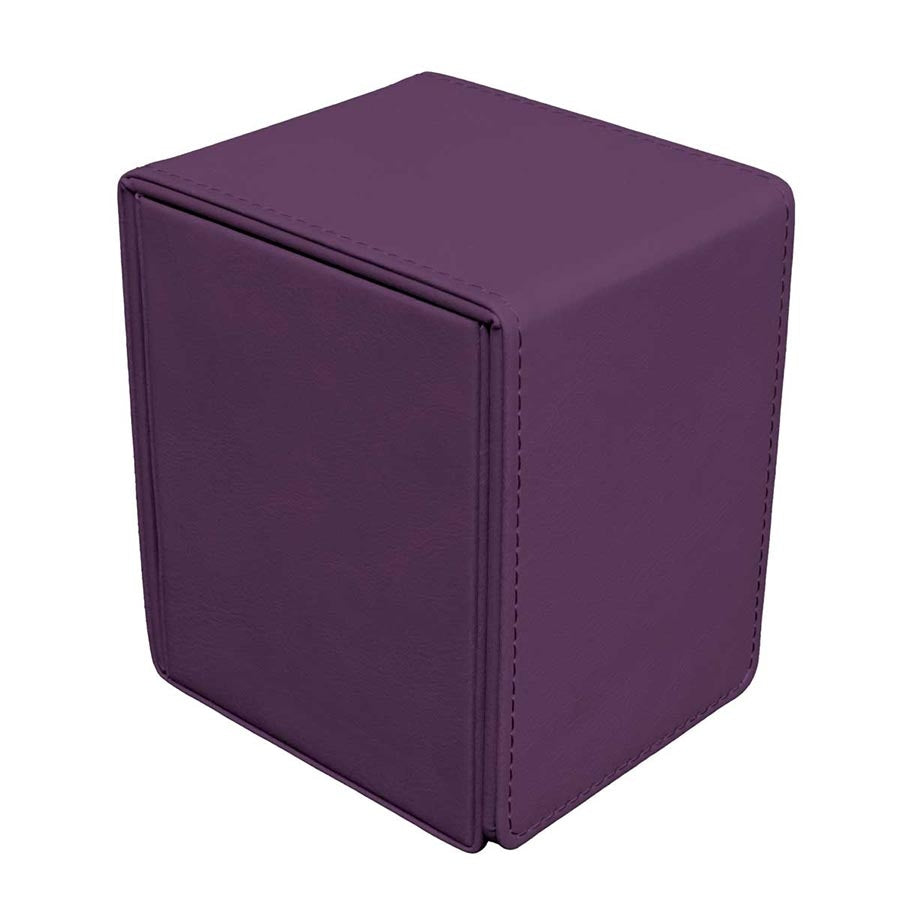 Vivid Alcove Flip Deck Box: Plum