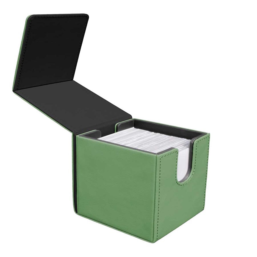 Vivid Alcove Edge Deck Box: Cool Matcha Green