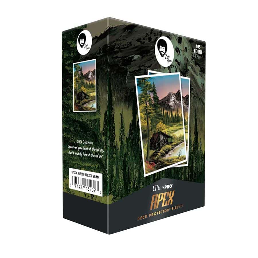 Apex Sleeves 105ct. - Bob Ross's Mountain Retreat