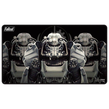 Playmat: Fallout Brotherhood of Steel Black-Stitched